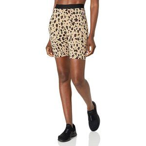 Champion Womens XS Leopard Print Authentic Bike Shorts